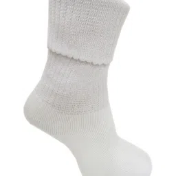 RC. ROYAL CLASS Women White Patterned Calf-Length Woolen Socks-picture-36
