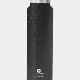 CLAY CRAFT Tetra Black Stainless Steel Printed Single Wall Vacuum Water Bottle 500ml-image-40