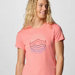 Columbia Women Graphic Printed Round Neck T-shirt-image-70