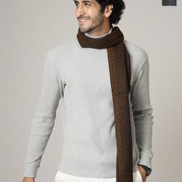 HANDICRAFT PALACE Men Striped Merino Wool Mufflers-picture-20