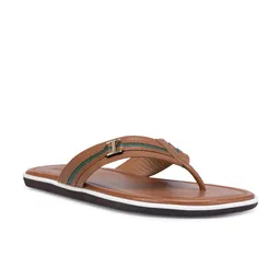 ROSSO BRUNELLO Men Textured Leather Comfort Sandals-picture-32