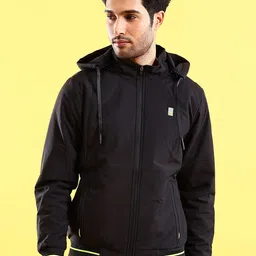 The Indian Garage Co Zip Detail Hooded Sporty Jacket-image-28