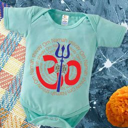Babywish Infants Mahashivratri Printed Cotton Bodysuits-picture-30