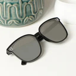 PASSION PETALS Unisex Kids Grey Lens & Black Wayfarer Sunglasses 11-3silversunglasses-picture-55