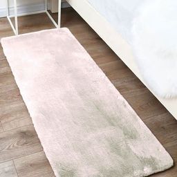 LUXEHOME INTERNATIONAL Beige Ruffle Floor Runner-picture-10