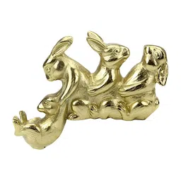 Hind Decor Yellow Bunny Showpiece-image-1
