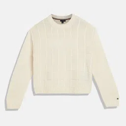 Tommy Hilfiger Girls Ribbed Pullover Sweaters-picture-16