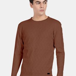 t-base Round Neck Cotton Pullover Sweaters-picture-29