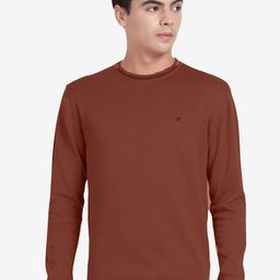 t-base Round Neck Cotton Pullover Sweater-picture-30