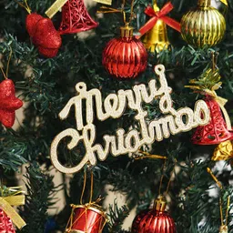 eCraftIndia Red Christmas Tree Hanging Ornaments Festive Decor-image-68