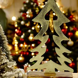 Hind Decor Aluminium Christmas Tree Showpiece-image-50
