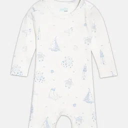 Broon Infant Boys Printed Organic Cotton Romper-picture-20