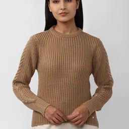 Van Heusen Woman Cable Knit Cotton Pullover Sweater-picture-36