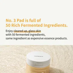 numbuzin No.3 Radiance Glowing Jumbo Essence Pad 150ml - 70 Pads image 3