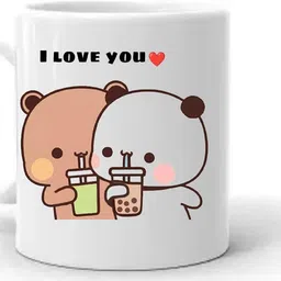 ser ak bubu dudu say i love you Ceramic Coffee Mug-picture-24