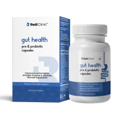RediClinic Probiotics Gut Health Capsules | Supports Digestion and Healthy Metabolism | Helps Discomfort and Bloating - 60 Capsules | Pack of 1-picture-10