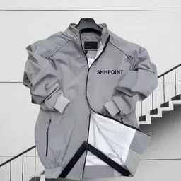 aliyagarments A Solid Men Wind Cheater image 3