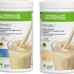 herbalife Formula 1 Nutritional shake mix vanilla and kulfi-1000 Gm Protein Blends image 1
