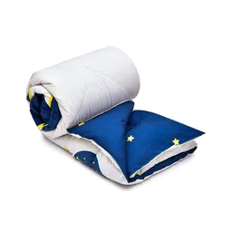 RRC Blue Cartoon Characters AC Room 210 GSM Single Bed Comforter image 2