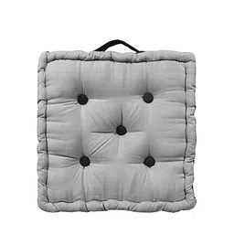 Kuber Industries Set Of 4 Square Microfiber Cotton Chair Pad image 2