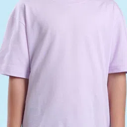 NUSYL Boys Typography Printed Round Neck Oversized T-shirt image 4