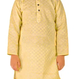 Pro-Ethic STYLE DEVELOPER Boys Pure Cotton Kurta With Churidar image 3
