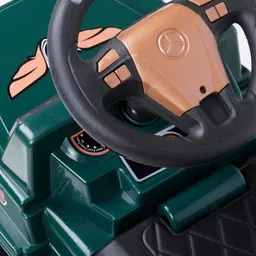 panda creation G-Wagon Manual Push Car With Front Light Music And Back Rest Car Non Battery Operated Ride On image 5