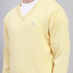 Monte Carlo Men V-Neck Woollen Pullover Sweaters image 5