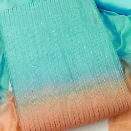 MANVAA Sequin Embellished Pure Cotton Unstitched Dress Material image 2