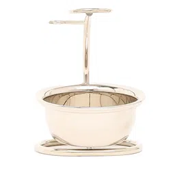 TRUEFITT & HILL Men Bowl Chrome Razor & Brush Stand image 2