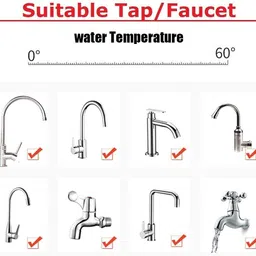 dolphinwings Water_Faucet_Filter_MADE IN INDIA PACK OF 2 Faucet Mount image 5