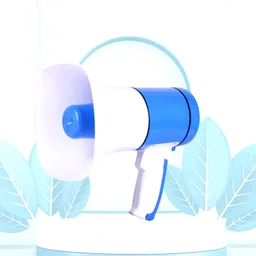 frony N125 KING BHOPU MEGAPHONE-Loud & Clear,Stylish with USB,TF,Recordable,Chargeable Indoor, Outdoor PA System image 1