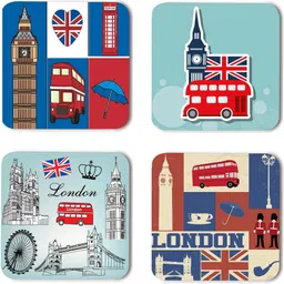 coastify Square Wood Coaster Set-picture-19