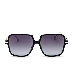 Intellilens Unisex Purple Lens & Black Butterfly Sunglasses with Polarised Lens image 3