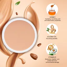 daily life forever 52 High Coverage Tender Foundation Cream to Conceal Highlight Contour Foundation image 4