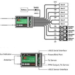 FlySky FS-IA10B Radio Receiver image 4