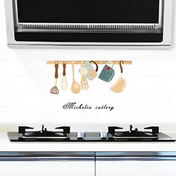 Asian royal Cream & Brown Printed Self-Adhesive Wall Sticker-image-84