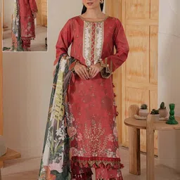 the asar Unstitched Pure Cotton Salwar Suit Material Printed, Graphic Print-picture-28