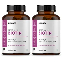 Nirvasa Biotin 60 Tablets image 1