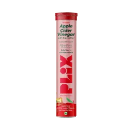 PLIX World's First Apple Cider Vinegar 15 Effervescent Tablets, (Apple) with vitamin B12 100% vegan No added Sugar Easy to consume-image-19