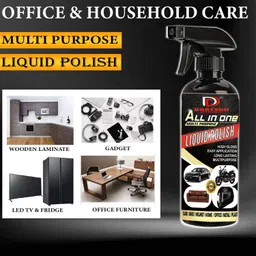 darisdo All in One Multi Purpose Liquid Polish High Glossy Long Lasting All in One Multi Purpose 500ml Vehicle Interior Cleaner image 3