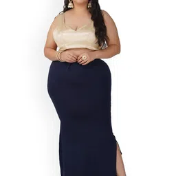 indian flower Plus Size Saree Shapewear image 3