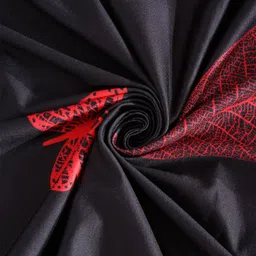 Cortina Black & Red Quirky Printed 2-Seater Sofa Cover image 3