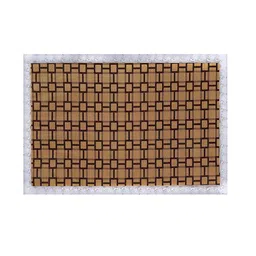 Dakshya Industries Beige & Brown Printed 6-Seater Table Cover image 4