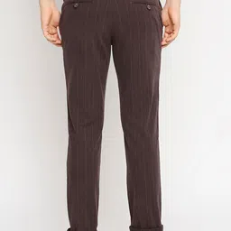 Basics Men Tapered Fit Cotton Trousers image 3