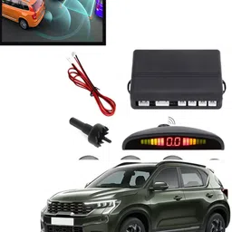 maties Universal Black 4pcs Reverse Parking Safety Sensor For Car-247 Black Waterproof Parking Sesnor With Led Display For Vehicle -247 Parking Sensor-picture-34