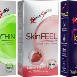 SuperTHIN, SkinFEEL Strawberry And Longlast Condom-image-42