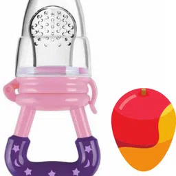 aapni dukan SST Sales Baby Food And Fruit Nibbler & Pacifier Teether BPA Free Nibbler NH449 Feeder-picture-12