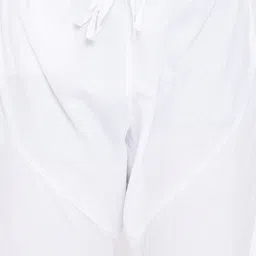 VASTRAMAY Men Navy Blue Kurta with Churidar & Nehru Jacket image 3