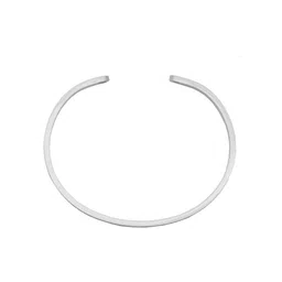 JOKER & WITCH Celebrate Life Stainless Steel Silver-Plated Mantra Band image 3